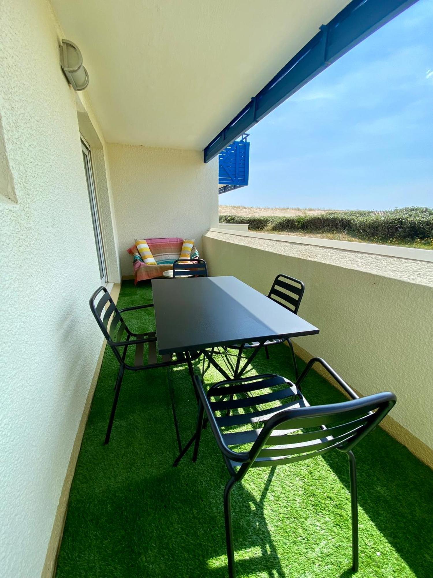 Charmant Appartement En Front De Mer Avec Piscine Лакано Экстерьер фото